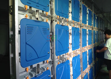 Portable 6mm Outdoor Full Color LED Display Cabinet Die casting Aluminum supplier