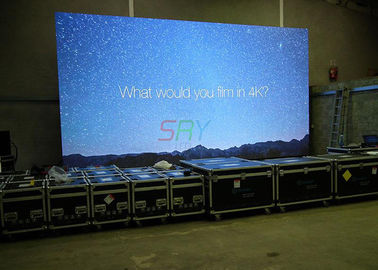 HD 4mm Ultra Bright Outdoor Full Color LED Display Waterproof IP65 , Portable supplier