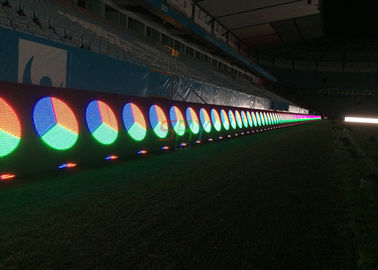 Static Scan DIP HD football Stadium Perimeter LED Display Easy Maintaining supplier