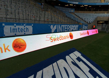 Static Scan DIP HD football Stadium Perimeter LED Display Easy Maintaining supplier