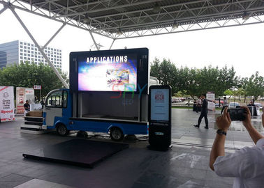 High Flatness Truck Mounted LED Display Screen PH8mm Sharp Image Energy Saving supplier