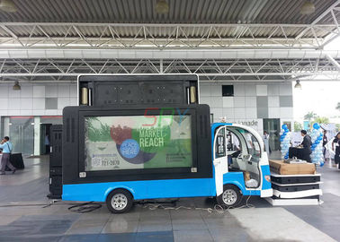 High Flatness Truck Mounted LED Display Screen PH8mm Sharp Image Energy Saving supplier
