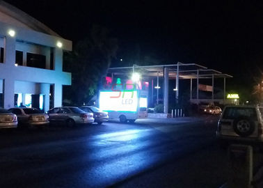 IP65 PH10mm Advertising Truck Mounted LED Screen Movable rear maintenance supplier