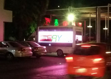 IP65 PH10mm Advertising Truck Mounted LED Screen Movable rear maintenance supplier