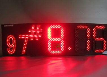 8888 Oil Price Led Sign , LED Moving Message Display High Brightness supplier