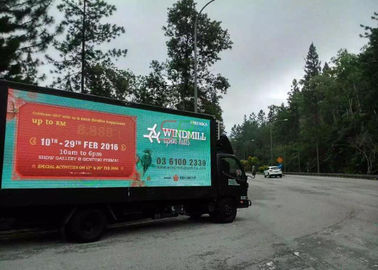 2R1G1B PH12 led screen billboard truck Mounted Installation , led display trailer supplier