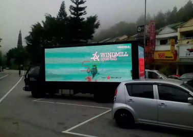 2R1G1B PH12 led screen billboard truck Mounted Installation , led display trailer supplier