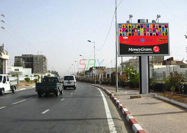 High Brightness Outdoor LED Billboard , electronic P8 Led Advertising Displays supplier