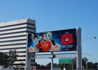 High Brightness Outdoor LED Billboard , electronic P8 Led Advertising Displays supplier