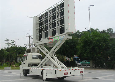 Full Color 2000HZ 1 / 8 Scan Truck Mounted LED Display Signs 1R1G1B High Definition supplier
