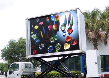 Waterproof 5mm LED Truck Display , Movable HD Vivid led advertising truck supplier
