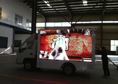 Video Outdoor 6500nits P6 Truck Mounted LED Screen Display Sychronous Control supplier