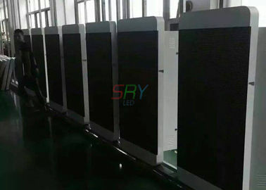 P 5 Lamp Post Outdoor Full Color LED Display Sign HD Waterproof Street Light Flag supplier