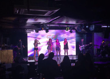 Portable 4.81mm Indoor Vivid HD Stage LED Screens 500x500mm Cabinet supplier
