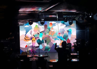 Portable 4.81mm Indoor Vivid HD Stage LED Screens 500x500mm Cabinet supplier