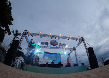 Outdoor Transparent P10.42mm Waterproof LED Screen IP65 500x1000mm supplier