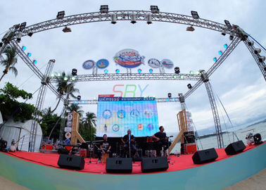 Outdoor Transparent P10.42mm Waterproof LED Screen IP65 500x1000mm supplier