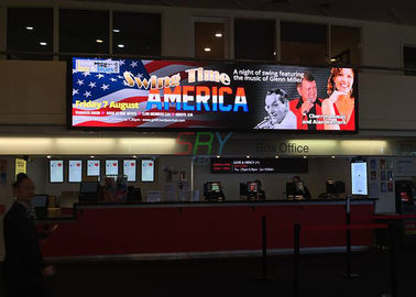 Full Color Video Wall electronic advertising displays / event LED Screen High Resolution supplier