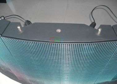 Full Color P10 16 bit Ture Color 1R1G1B led screen / Curved LED Display Good Performance supplier
