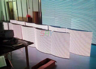 Customized Indoor High Definition curved led monitor Billboard 1R1G1B P6 supplier