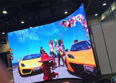 P3.91 Die cast Aluminum advertising led display board / In door commercial led screens supplier
