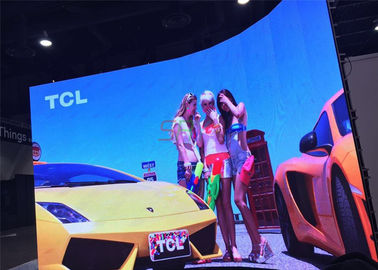 P3.91 Die cast Aluminum advertising led display board / In door commercial led screens supplier