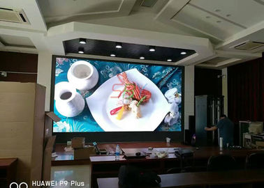 SMD P3mm led video screen rental for Meeting Room / led perimeter boards High Definition supplier
