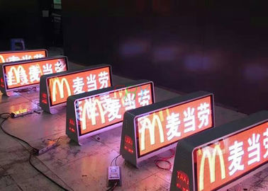 Wireless Control electronic Taxi LED Display Sign  12V Ultra Brightness supplier