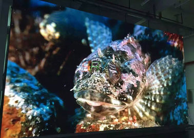 1/16 scan 4mm Video Wall Indoor Fixed LED Display panels Stainless Steel Cabinet supplier