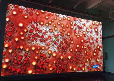 1/16 scan 4mm Video Wall Indoor Fixed LED Display panels Stainless Steel Cabinet supplier
