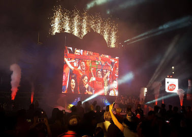 P4mm Outdoor Full Color LED Display / LED Video Wall Advertising Ultra Bright supplier