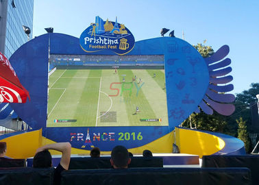 P4mm Outdoor Full Color LED Display / LED Video Wall Advertising Ultra Bright supplier
