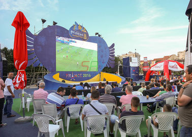 P4mm Outdoor Full Color LED Display / LED Video Wall Advertising Ultra Bright supplier