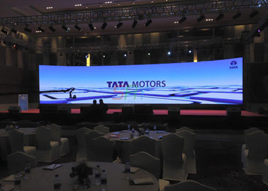 Full Color High brightness P3.91 Curved LED Screens Board For Conference supplier