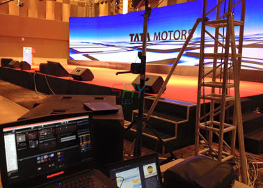 Full Color High brightness P3.91 Curved LED Screens Board For Conference supplier
