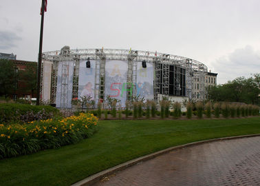 Electronic P6 Curved LED Screens For Concert / Waterproof curved led panels SMD3535 supplier