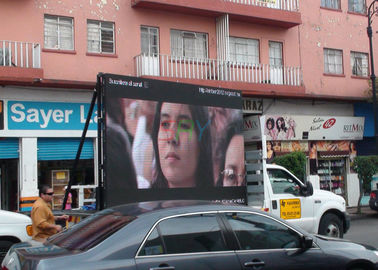 960X960 Cabinet P5 Truck Mounted LED Screen Billboard Sychronous Control Way supplier