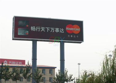 Energy saving 1R1G1B SMD3535 outdoor led panel / P8 LED Display Billboard supplier