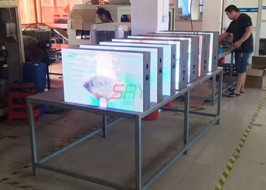 192 x 64dots Moving Custom Made Taxi LED Display / 4g Control Taxi LED SCREEN supplier