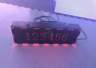 Pure Red LED Moving Message Sign / Text scrolling led display DIP546 supplier