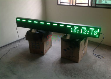 P 10 led scrolling message display for Mansion / Gym , Semi - outdoor supplier