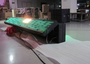 Energy - saving Message Double Sided Green scrolling led sign on the Highway Traffic supplier