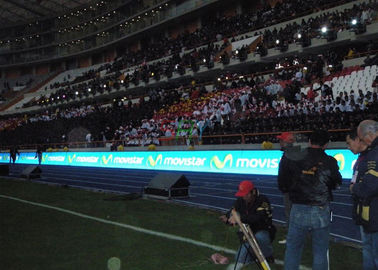 Sport Stadium Perimeter LED Display P16 DIP / 2R1G1B Video LED Perimeter Screen supplier