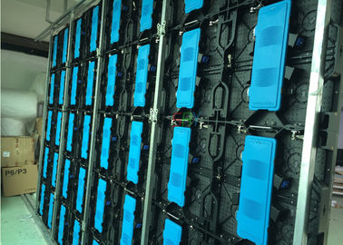 Indoor RGB P3.91 Die Cast Aluminum Cabinet For Rental Advertising Video Wall Led Screen supplier